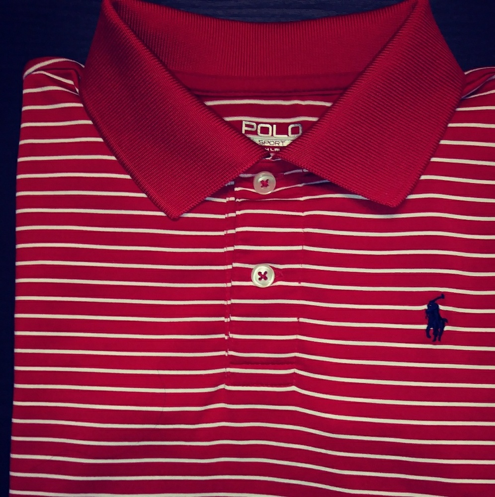 Boys Polo Sport S/S shirt sz 7